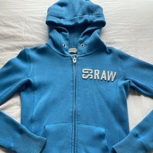 G-Star Raw Originals Cozy Blue Hoodie